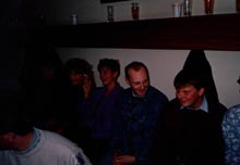Abitreffen 1991: Rolf Borchard, Matthias Wirth und andere